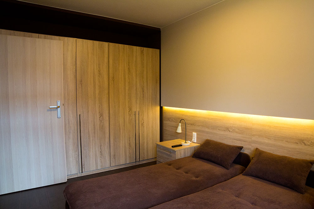 Apartament Cynamon - sypialnia