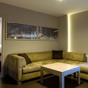 Apartament Cynamon - przestrzeń dzienna