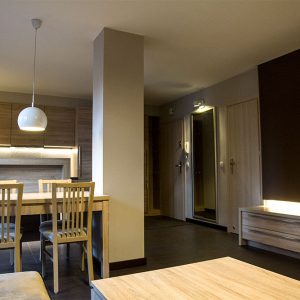 Apartament Cynamon - przestrzeń dzienna