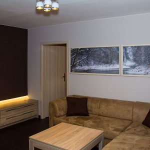 Apartament Cynamon - przestrzeń dzienna